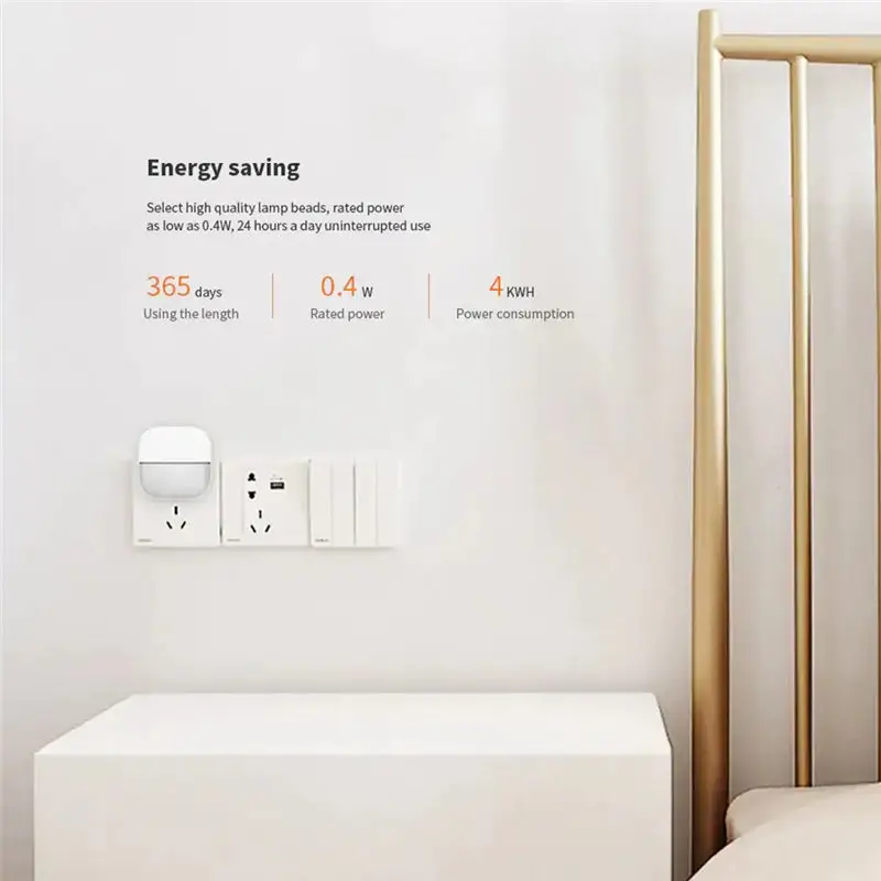 Xiaomi Mijia Yee светильник YLYD09YL квадратный с контрольным умным датчиком Ночной ультра
