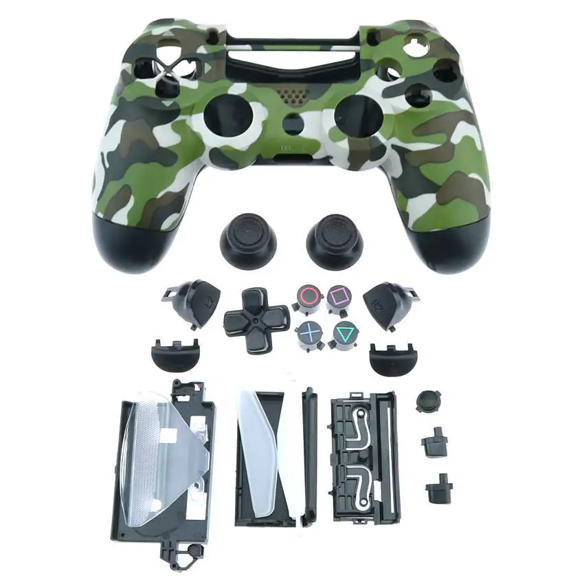 P YuXi Замена Полный корпус и кнопки мод комплект для JDS JDM 040 DualShock 4 playstation 4 PS4 Pro тонкий корпус Чехол - Цвет: P