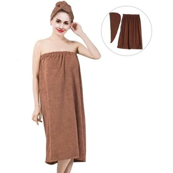 

Soft Magic Wearable Lady Shower Bath Towel Women Fast Drying Bowknot Bath Dress SPA Wrap Body Absorbent Towel