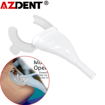 

Azdent Dental Mouth Opener HVE Suction Droplets Dental Cheek Lip Retractor Suction Mouth Opener for Dental Chair HVE Suction