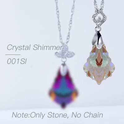 Crstal SI 11x16 мм кленовые листья кулон хрустальные стразы сверкающие DIY ювелирные изделия ожерелье серьги изготовление Pointback K9 стекло кристалл украшения - Цвет: Crstal SI