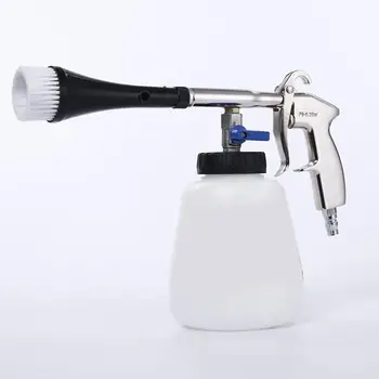 

Auto Car Interior Washing Cleaning Gun Air Cleaning Gun Portable Blow Gun Air Pulse Nozzle Sprayer Gun With Bottle