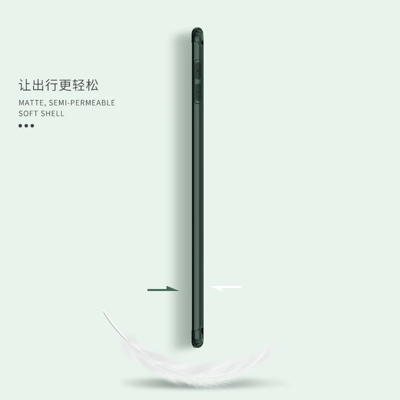 Чехол для iPad 9 7 2017 2018 5th 6th Gen со слотом ручки смарт чехол Air / 5/6 с функцией