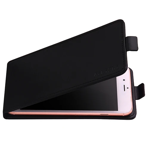 AiLiShi для Tecno Spark 4 Air Doogee N20 Prestigio Muze J5 X Pro Чехол Вертикальный флип кожаный корпуса для телефона, аксессуары для отслеживания - Цвет: Черный