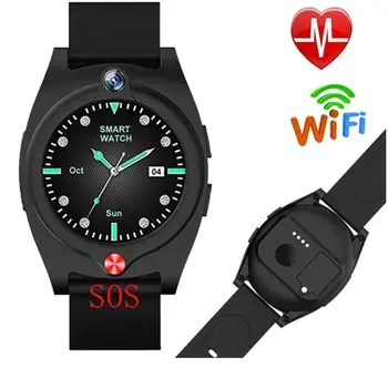 

NEW 4G Elder Smart Watch G52 Heart Rate Blood Pressure Kids SOS Voice chat video call Alarm Clock Camera Outdoor GPS Track Watch