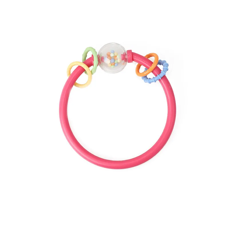 BSKY детское ручное кольцо детская погремушка пластиковые игрушки пластиковое ручное кольцо 3 года детские игрушки подарок на день рождения