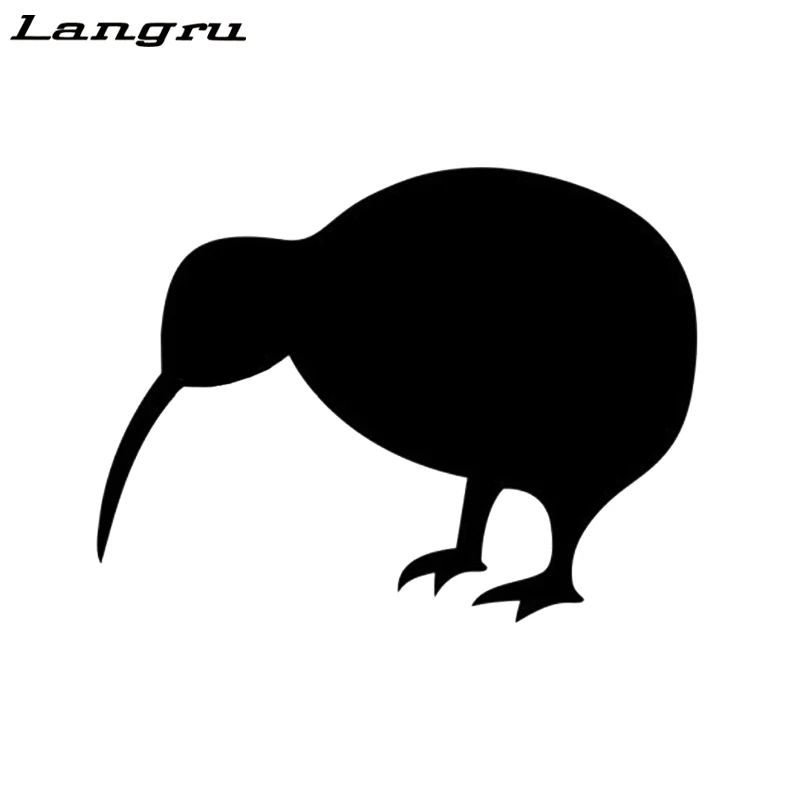Langru Новая Зеландия киви птица мультфильм автомобильные наклейки и аксессуары