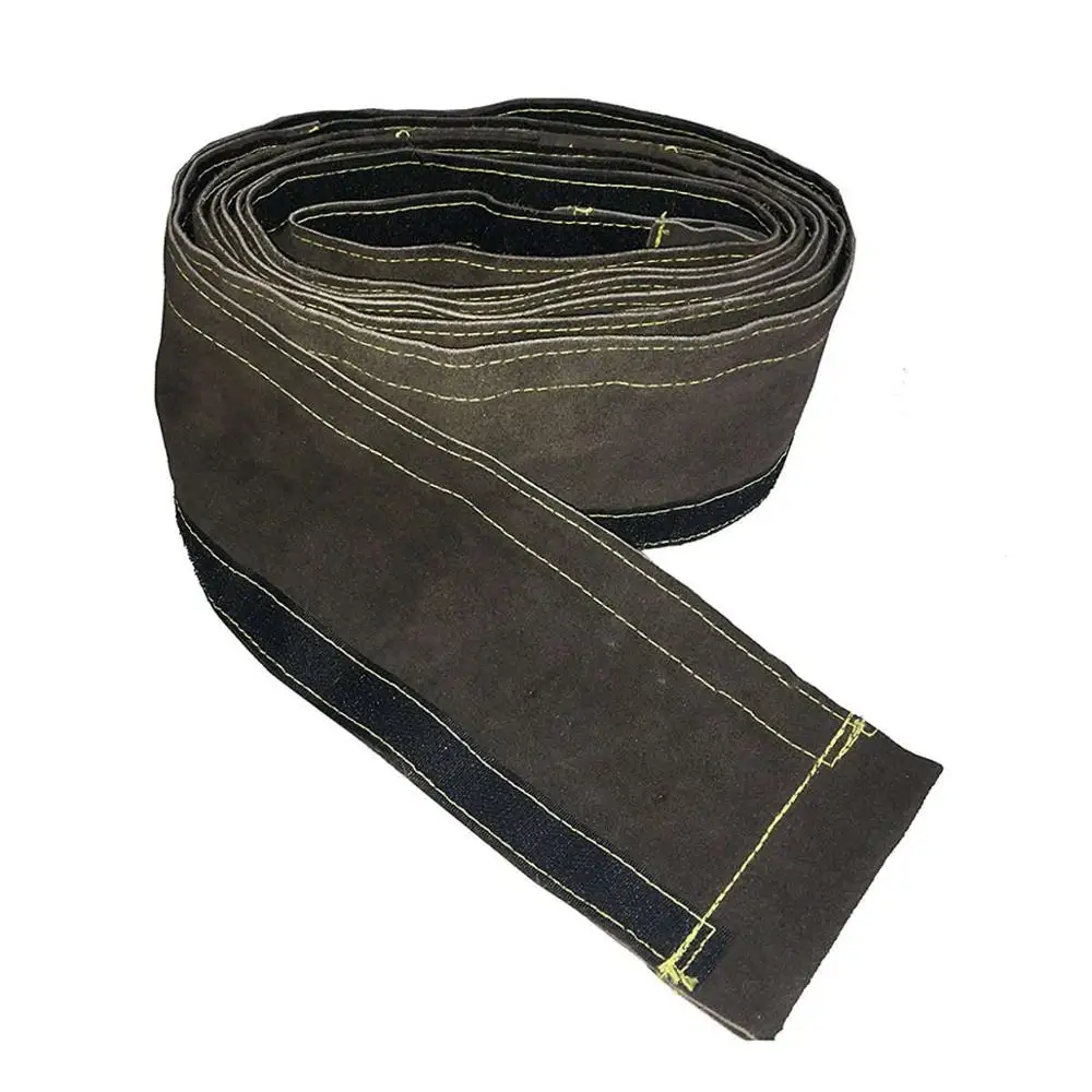 Gaine De Câble En Cuir Pour Torche De Soudage TIG/MIG | Longueur 3,5 M | Ignifuge & Anti-abrasion | Protection Durable - 5