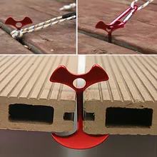 Aluminum Alloy Tent Nails Stakes Pegs Screw Spike Hook Rope fixing buckle Ground Pin Outdoor Camping Hiking Traveling Equipment Aluminum Alloy Tent Nails Stakes Pegs Screw Spike Hook Rope fixing buckle Ground Pin Outdoor Camping Hiking Traveling Equipment