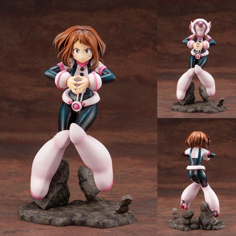 Оригинальная фигурка My Hero Academia OCHACO URARAKA KBY ARTFX J 21 см качественные фигурки