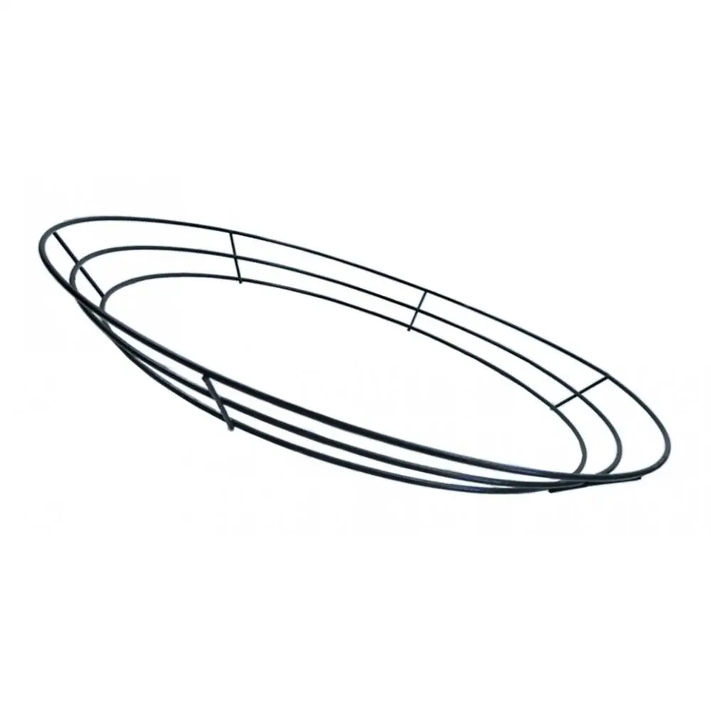 Solid Metal Wire Wreath Rings Wrapping Frames Christmas Wedding Decoration for Xmas Party Favor Home Wall Hangding Ornament