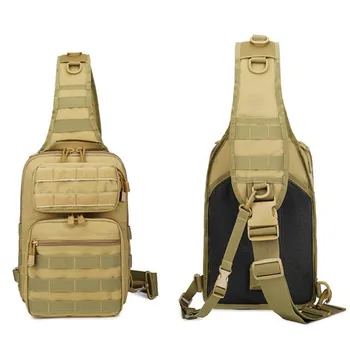 Large Capacity Tactical Chest Bag Hunting Fishing Handbag Camping Hiking