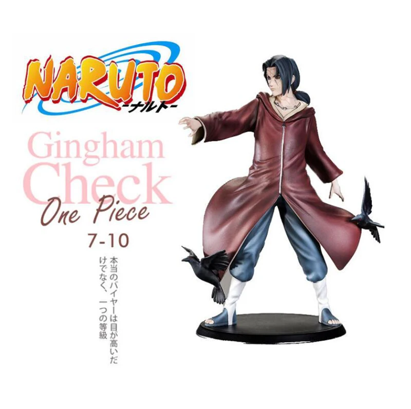 Us 1599 Anime Naruto Uchiha Itachi Rock Action Figure Toys Uchiha Sasuke Brother Naruto Sharingan Figurines Model Toys For Kids Gift In Action