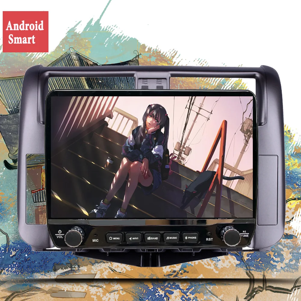 6 + 128G 8 ядер DSP android автомобильный мультимедийный плеер для Toyota Prado 150 2010 2011 2012 2013