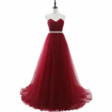 Элегантное женское платье для свадебной вечеринки бордовое милое длинное платье вечернее платье трапециевидной формы vestidos mae de noi