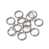 50pcs 304 Stainless Steel Keyring Blank Keychain Circle for DIY Keychain Jewelry Making Findings 6-20mm Ring Circles Accessories ► Photo 2/6