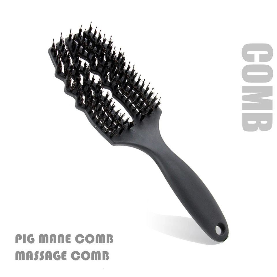 STYTON Hair Comb Women's Straightening Brush Anti Static Massage Scalp Hair Brush Curly Styling Tool Hairdressing Products