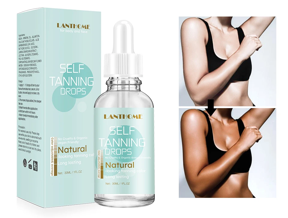 Tanning Salon Bronzer for Body Sunblock Makeup Foundation Tanner Lotion Sun Tan Oil Self  Solarium Cream