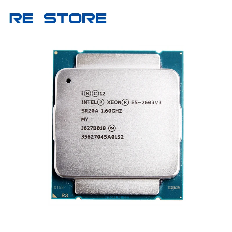 Б/у Intel Ксеон E5 2603 v3 2603v3 1 6 ГГц шестиядерный шесть нить Процессор процессор 15M 85 Вт