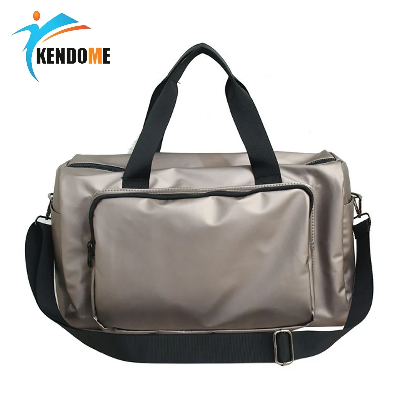 

2020 Men Gym Training Bags Women Sports Shoulder Bag Female Light Folding Waterproof Handbag Male Travel Duffle Sac De Sport