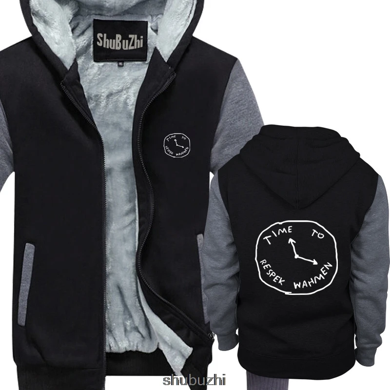 

PEWDIEPIE Time To Respect Whamen Internet Meme thick hoody shubuzhi Men's warm jacket winter coat sbz3456