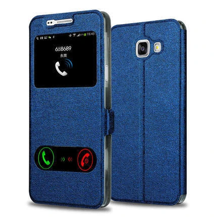 Роскошный умный кожаный откидной Чехол для IPhone 11 Pro X XR XS MAX для IPhone 6 6S 7 8 Plus 5 5SE Coque - Цвет: Blue