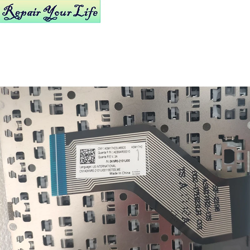 Клавиатура для ноутбука ASUS TP370QL TP370 американский английский ASM17H23U46920 AE89AR00010 0KNR0-2101UI00 черный замена