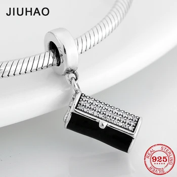 

Women Handbag CZ Charms 925 Sterling Silver Clutch Bag Pendants Fit Original European Bracelet Necklace DIY Jewelry making