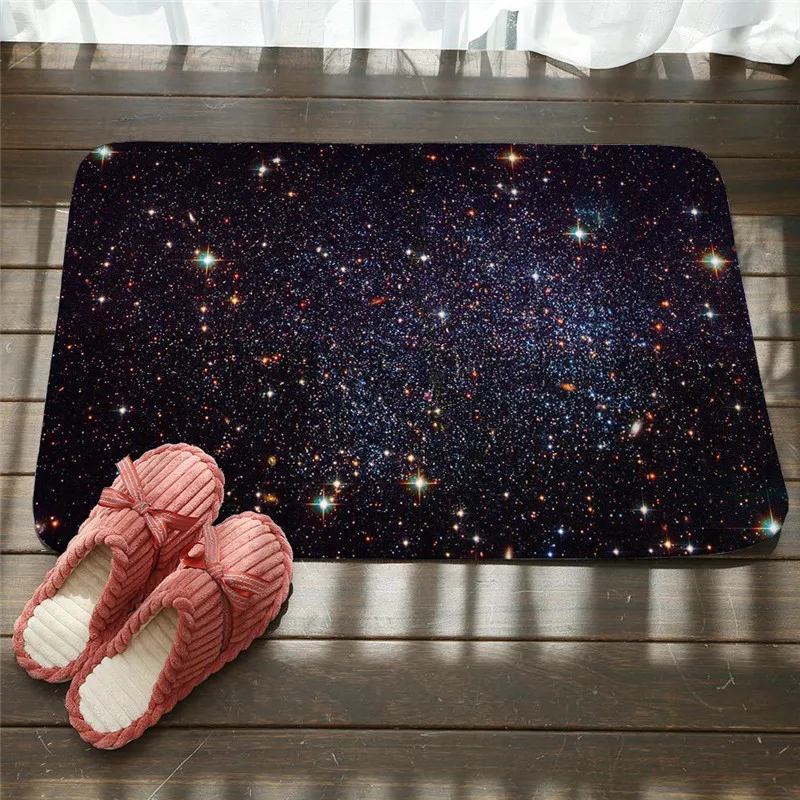 Космическая космическая Космическая Звезда звездное небо войлочные резиновые коврики для ванной ковер коврик для двери гостиная Нескользящая кухня 3D коврик - Цвет: 9
