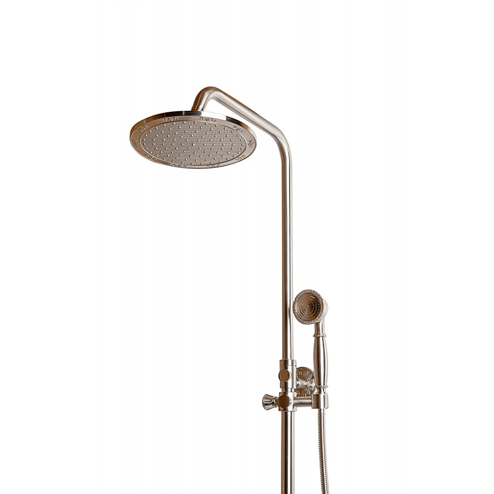 Стойка для душа Milacio Almeria MC.100.SL (аэратор; защита от известковых отложений; керамический картридж)