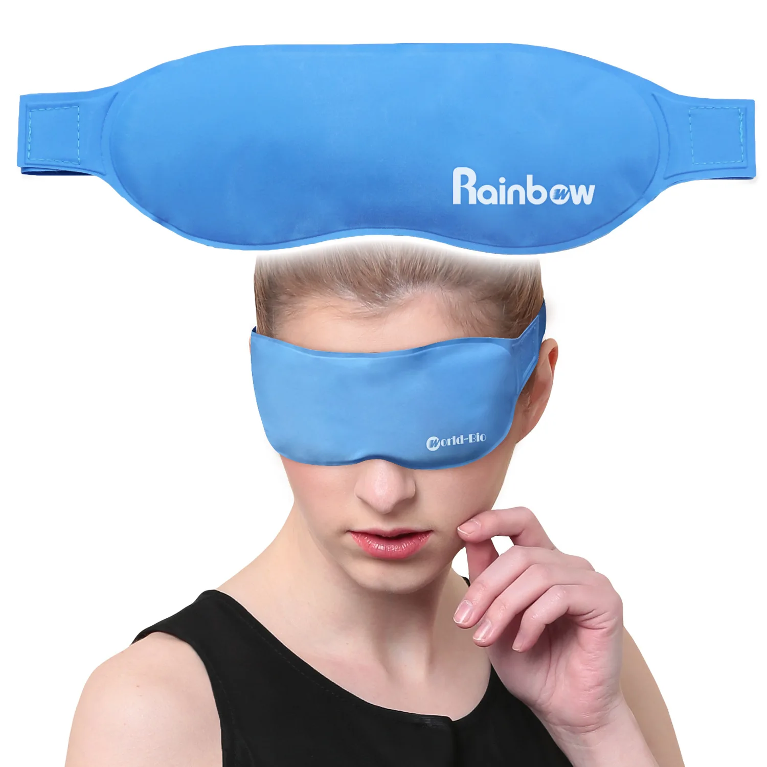 

Ice Eyeshade Ice Pack Cold Compress Hot Compress Sleep Nylon Eye Patch Cold-hot Compress Dark Circles Amazon Hot Selling Protect