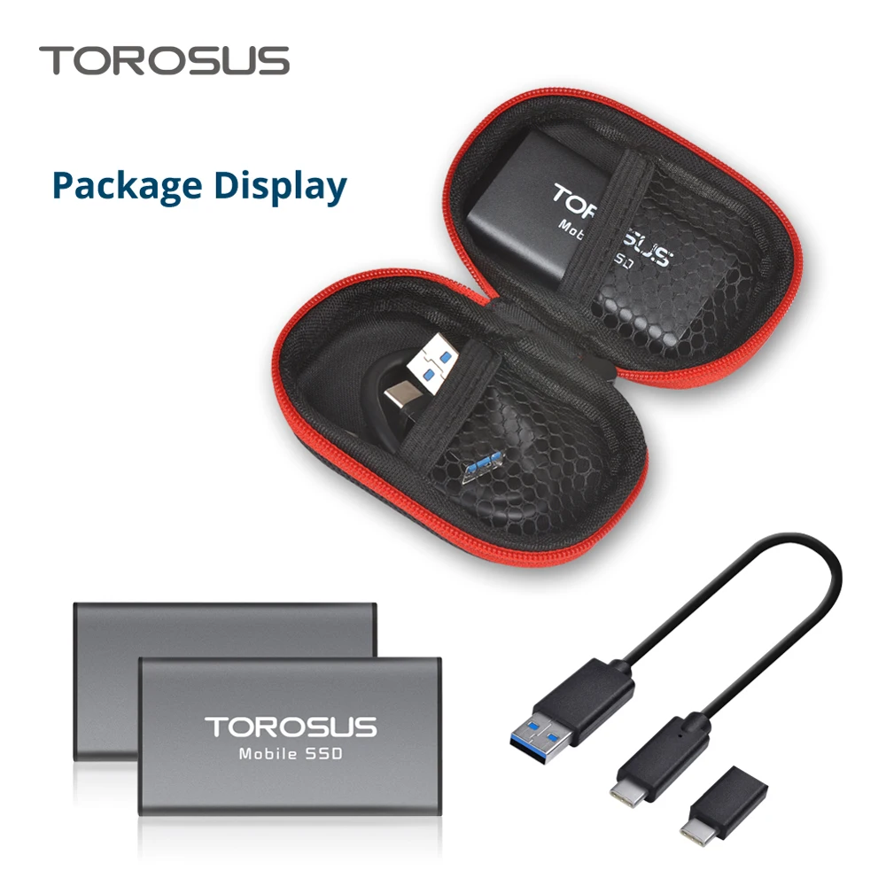  Torosus Externe SSD Festplatte 500gb 25gb SSD Protable USB 3.0 18 ''Externe Solid State Drives