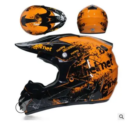 MSUEFKD moto rcycle шлемы moto cross Racing Шлем бездорожье мото rbike полное лицо мото крест шлем точка - Цвет: 17