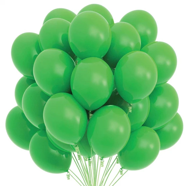 10/20pcs Gold Black pink Latex Balloons Birthday Party Decorations Adult Wedding Decorations Helium Globos Baby Shower ballon green
