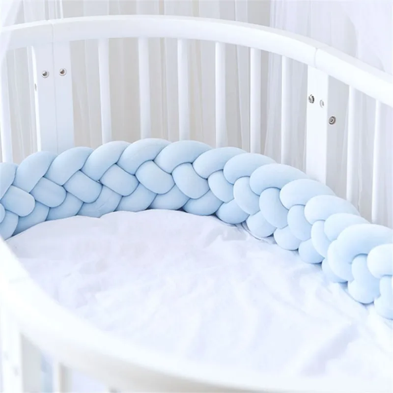 2M Baby Crib Bed Bumper Baby Bumper for Boys Girls Baby Cot Bumper Crib