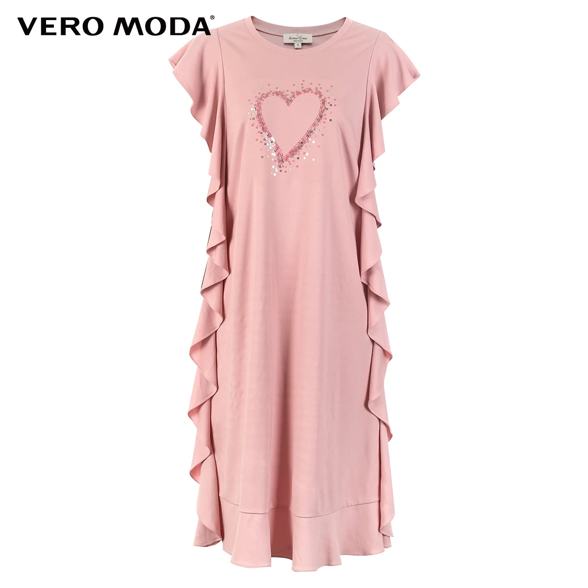 Vero Moda Новое Вечернее платье с блестками и оборками домашняя одежда | 319261510