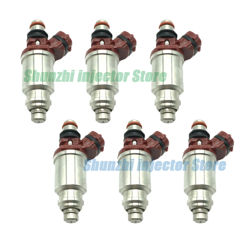 6 шт. Топливная форсунка для Mitsubishi Pajero 195500-5810 195500 5810 1955005810