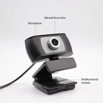 

New High-definition 1080P Automatic Noise Camera USB Drive-free Computer Camera Online Class Live Video Microphone Camera