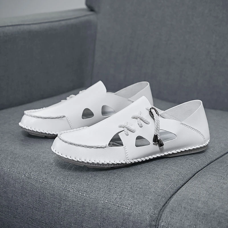Mens white beach shoes Clearance