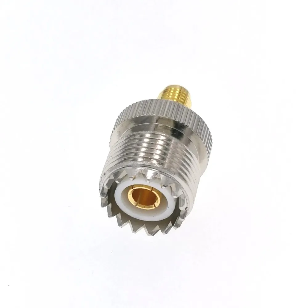 50 шт. UHF Женский SO239 Jack к SMA Гнездовой разъем RF коаксиальный разъем адаптера