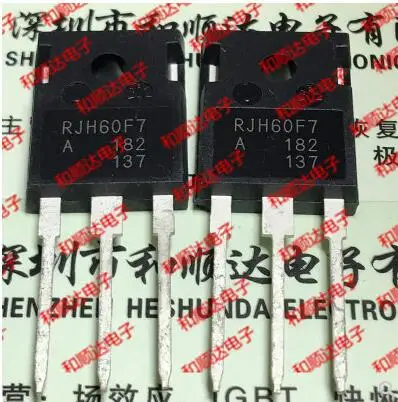 

Free shipping 20PCS RJH60F7DPQ RJH60F7 TO-247 IGBT 600V 50A