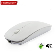 Беспроводная Бесшумная мышь перезаряжаемая портативная Mause эргономичная оптическая USB 3D Компьютерная мышь для Xiaomi ноутбук ПК Macbook