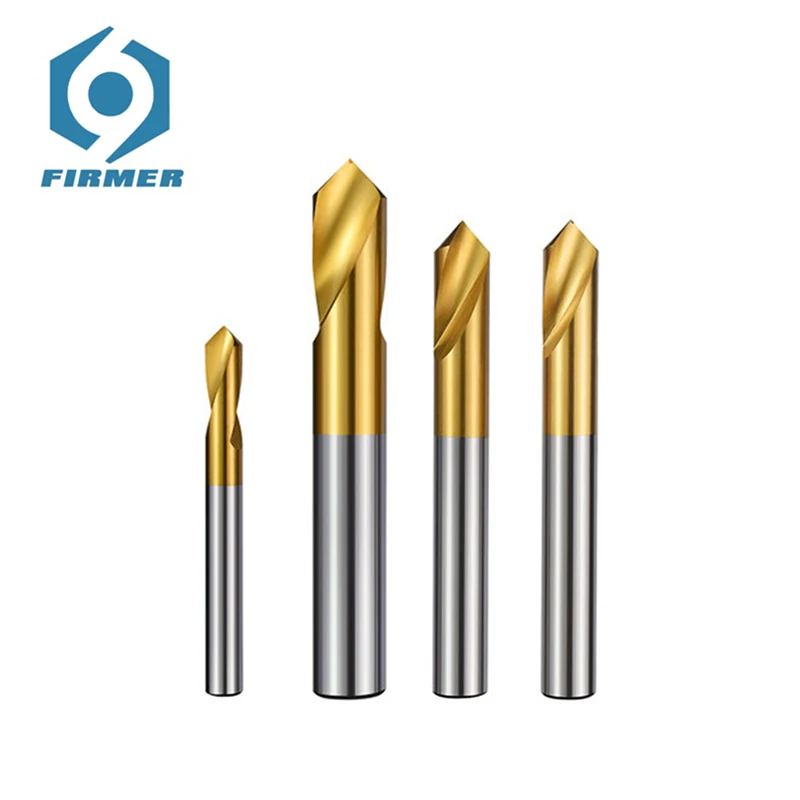 

Drilling Carbide Spot Drills Bit 90 Degree CNC carbide alloy micro grain tungsten spotting Titanium drilling bits