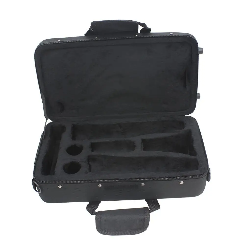 Dragonpad Water-resistant Oxford Cloth Gig Bag Box for Clarinet with Adjustable Single Shoulder Strap Pocket Foam Cotton Padded