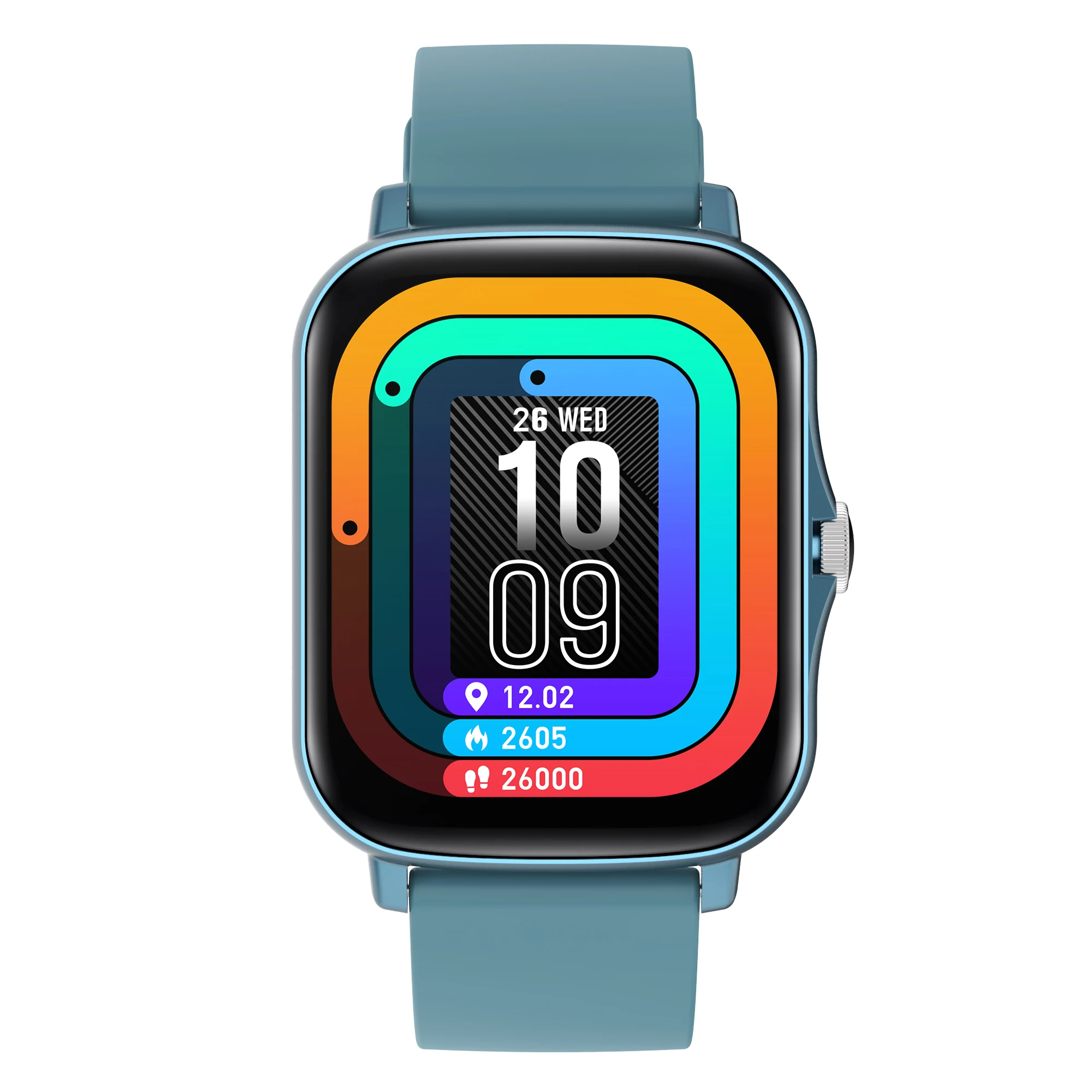 New Y20 Smart Watch Men Rotate Button IP67 Smartwatch 1.7 Inch HD Screen Sports Women Smartwatch 24H Heart Rate VS P8 Plus