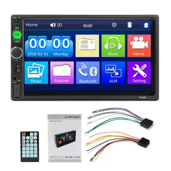 

auto radio 2 din Car Radio 7 Inch Auto Radio Multimedia Player with Android Mirror link Support Steering Wheel Remote