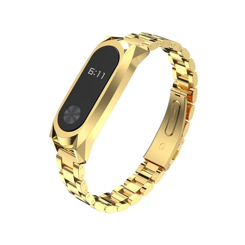 Mi jobs mi Band 2 ремешок умный ремешок для часов для Xiaomi mi Band 2 ремешок металлический Безвинтовой браслет из нержавеющей стали для mi band2 Pulseira