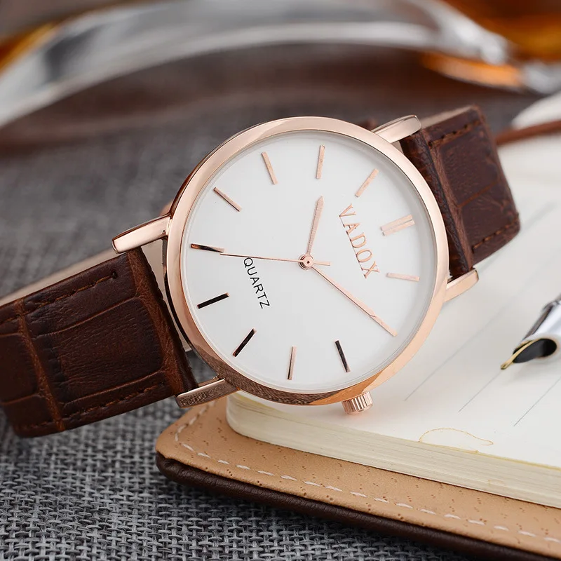 

Wei Dipsy MEN'S Watch WOMEN'S Watch Couple Watch Fashion Waterproof Leather Belt Super Book Simple Trend Quartz Have