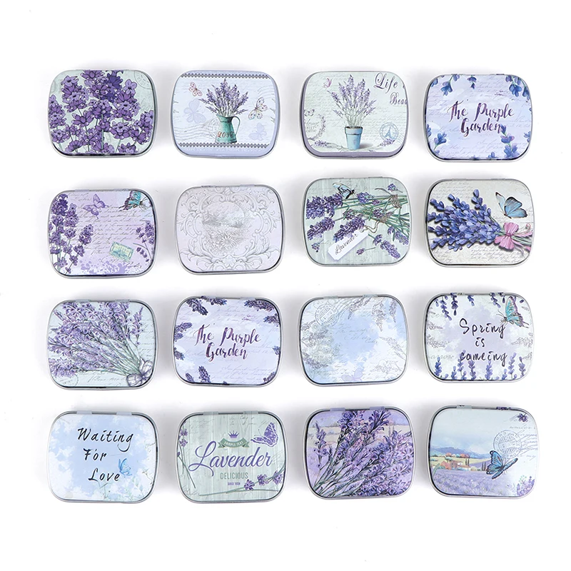 2.5*1.5cm Mini Tinplate Box Small Box Watercolor Dispenser Box Balm Box Sealed Jar Packing Boxes Jewelry Candy Box Coin Box