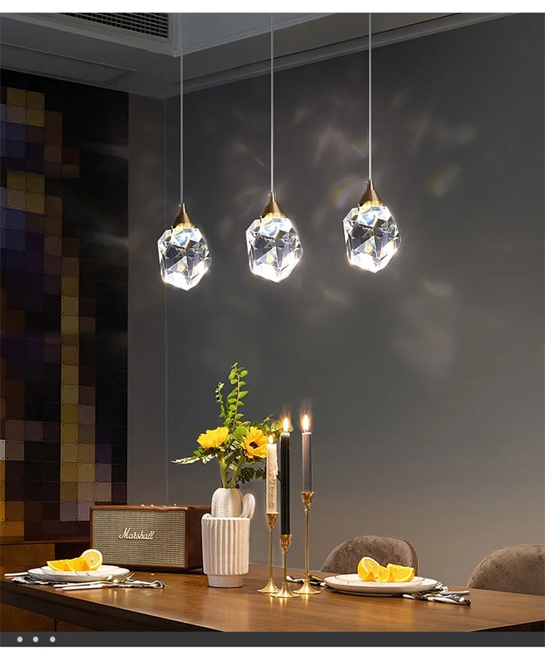 SHINE BRIGHT LIKE A DIAMOND PENDANT LAMP - diamond pendant lamp